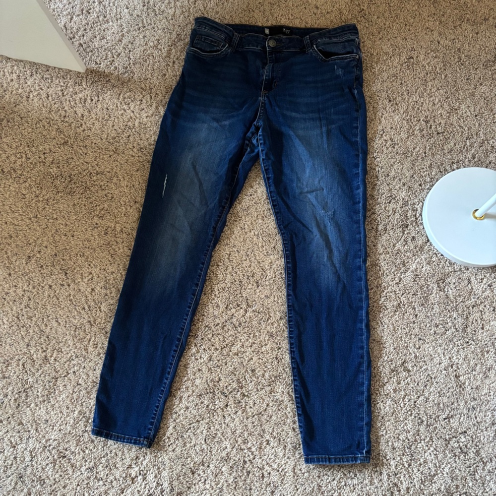 Kut from the Kloth Dark Blue Denim Jeans